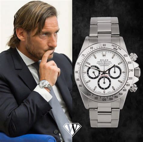 ma il rolex e da tamarri|Francesco Totti.